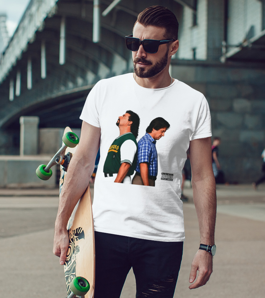 Kenny Powers Stevie Eastbound Bound And Down Parental Advisory Explicit Content T-Shirt
