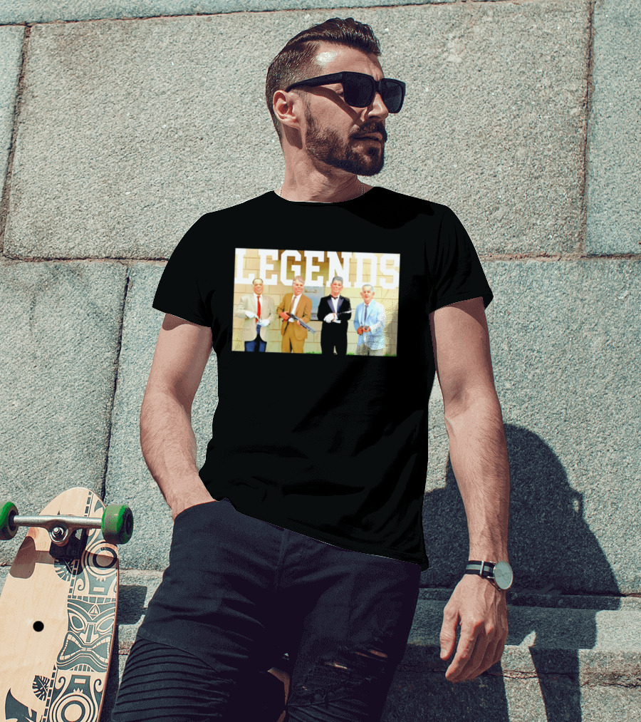 LEGENDS Ex Presidents Point Break Presidential Masks T-Shirt