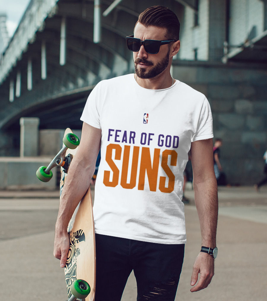 Fear Of God NBA Suns Mashup Basketball Phoenix T-Shirt
