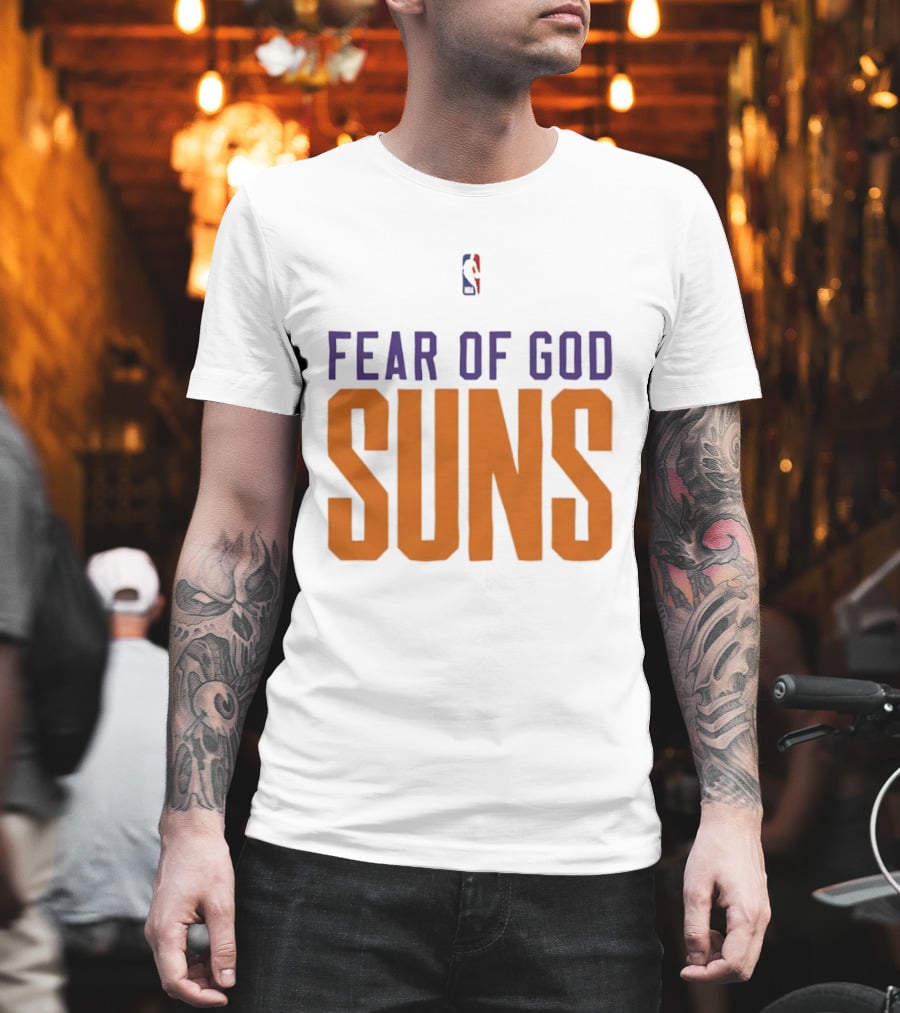 Fear Of God NBA Suns Mashup Basketball Phoenix T-Shirt