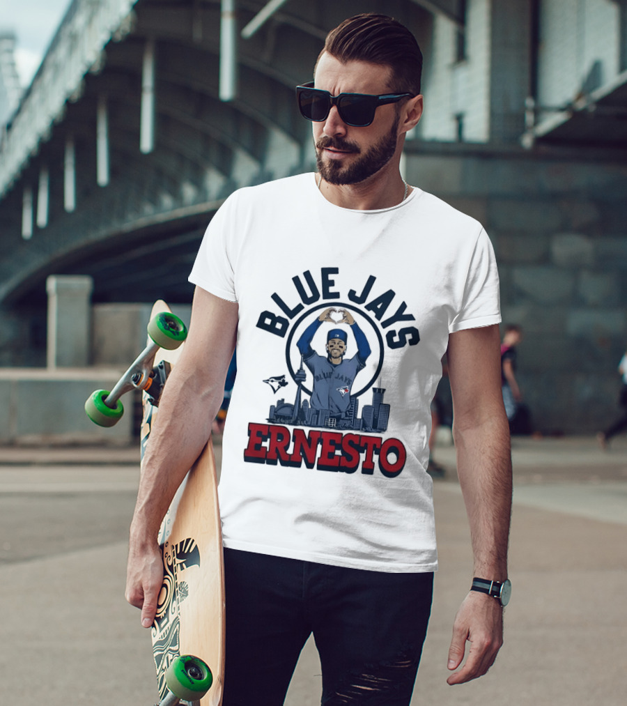 Toronto Blue Jays Skyline Ernesto Player T-Shirt