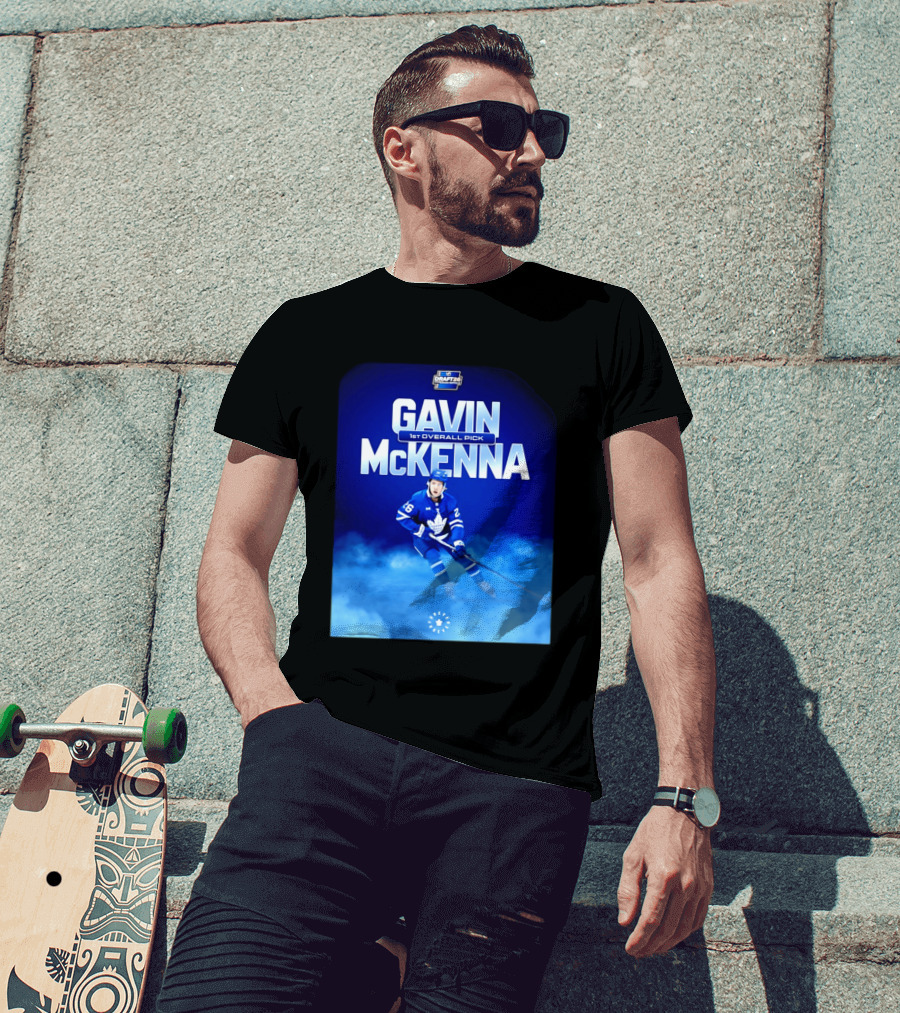 Gavin McKenna 1st Overall Pick 2026 NHL Draft Toronto Maple Leafs T-Shirt