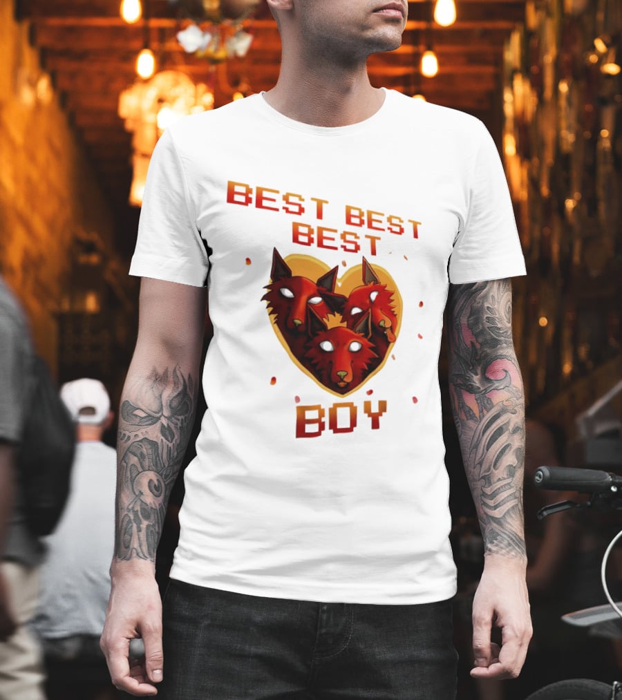 BEST BEST BEST BOY Fox Trio T-Shirt
