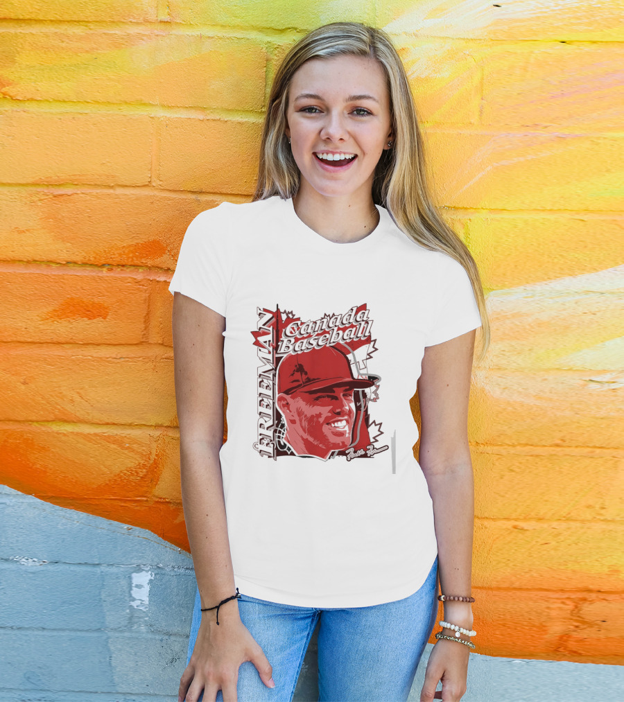 Freddie Freeman Canada Baseball MLB T-Shirt