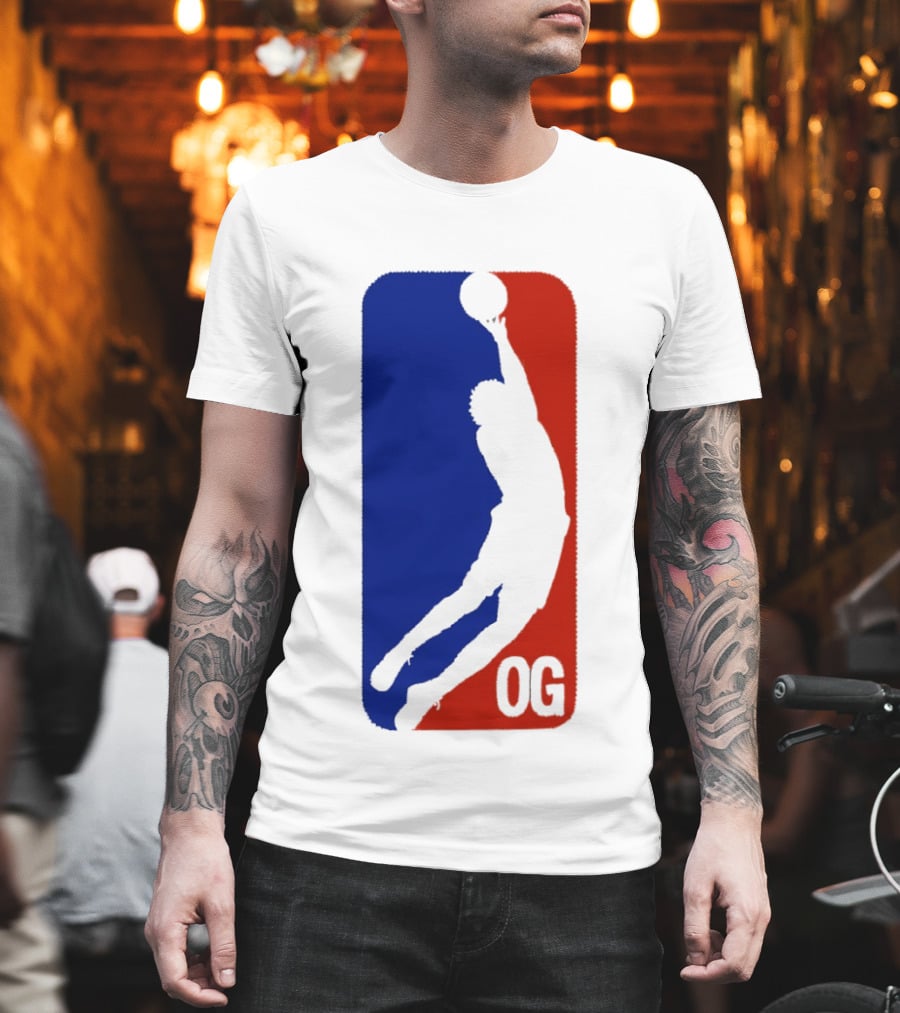 OG Anunoby NBA Basketball Icon Dunk T-Shirt