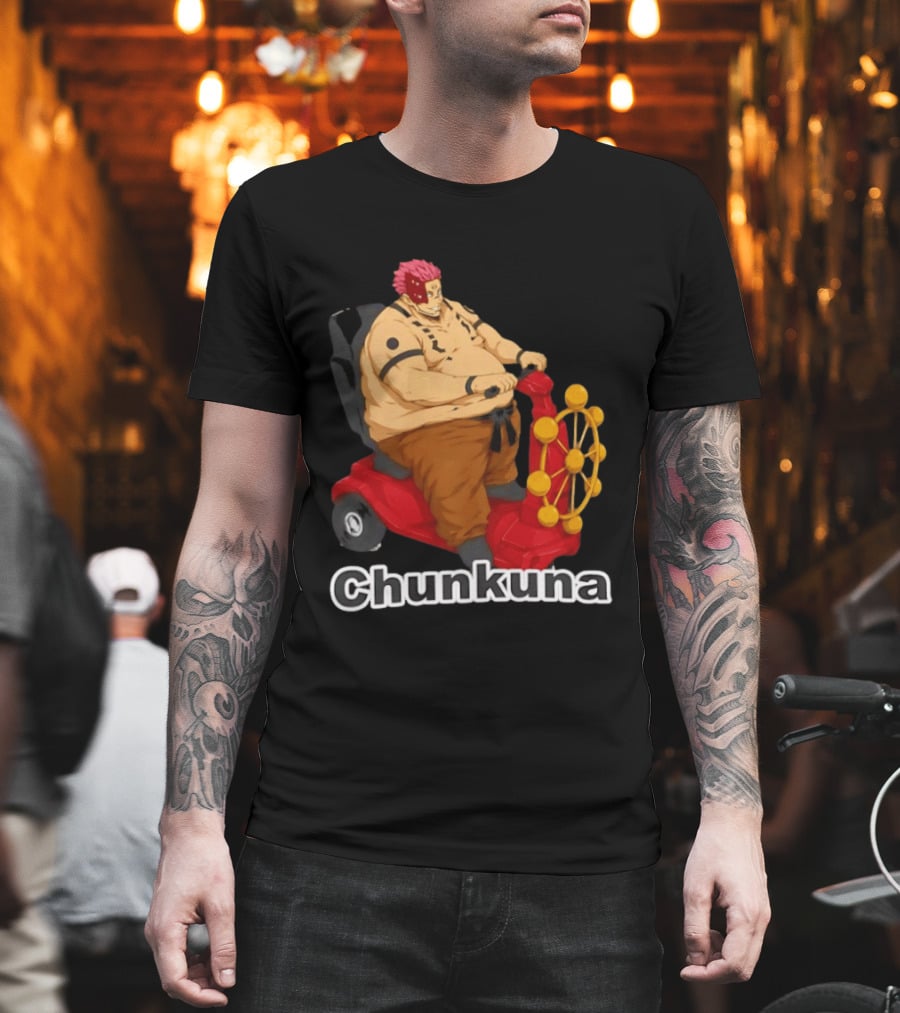 Chunkuna Jujutsu Kaisen Sukuna Parody Anime Manga T-Shirt