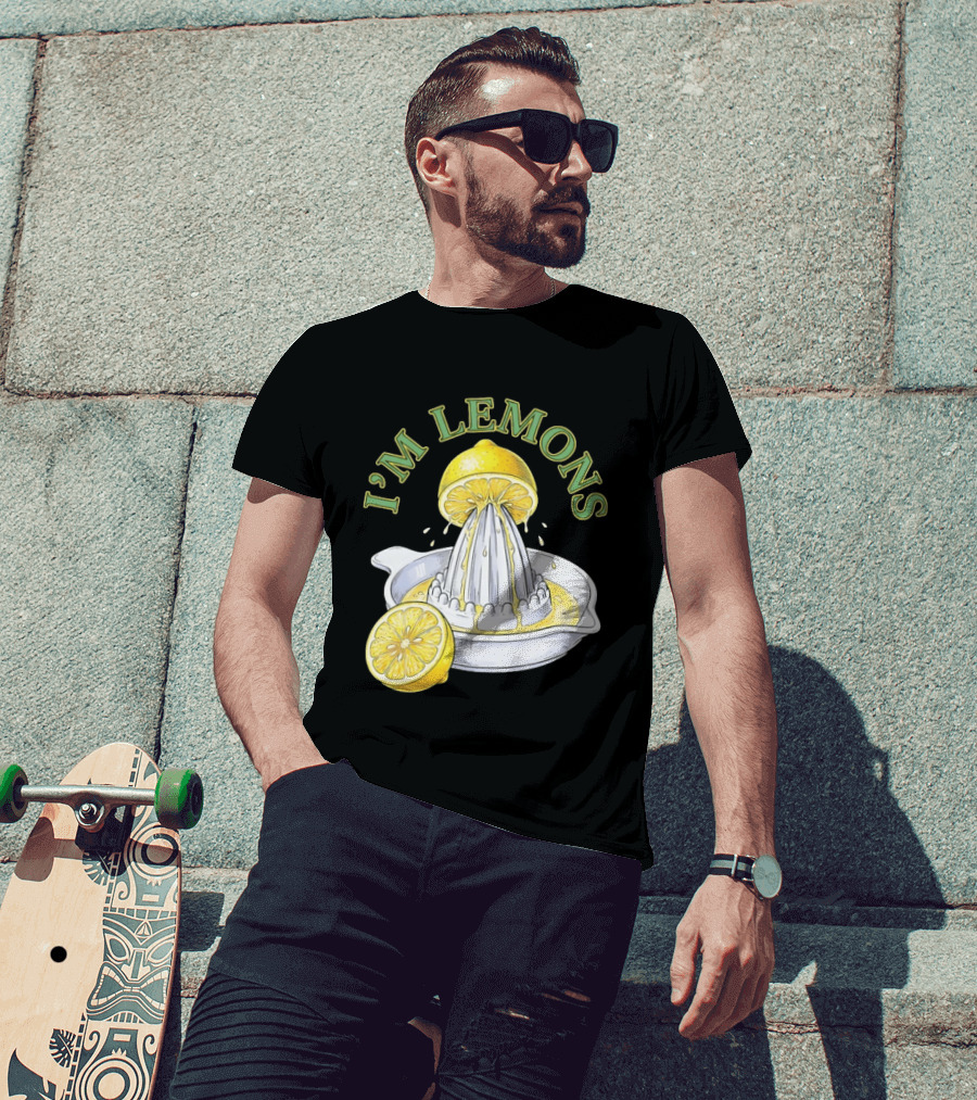 I'm Lemons Juicer And Sliced Citrus T-Shirt