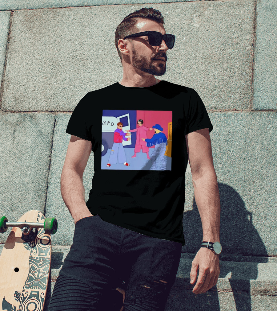 Oliver Tree NYPD Spider Man Pointing Meme T-Shirt