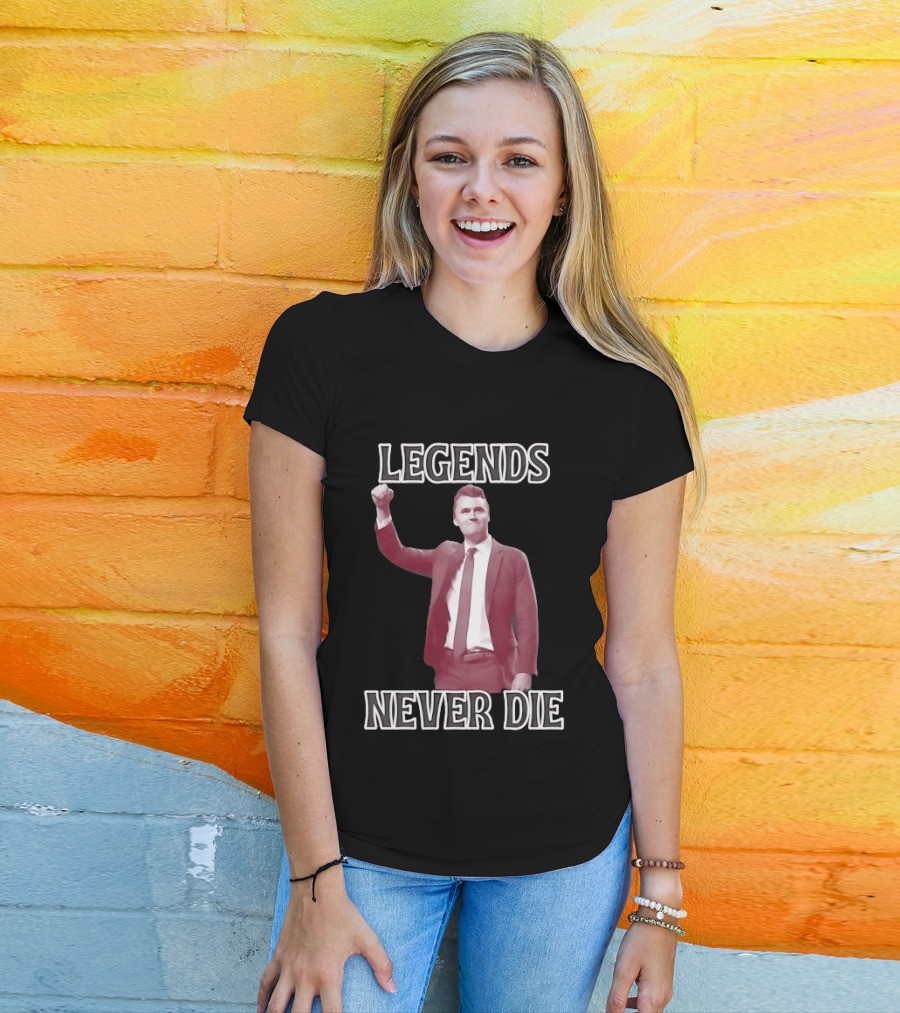 Charlie Kirk Legends Never Die Turning Point USA T-Shirt