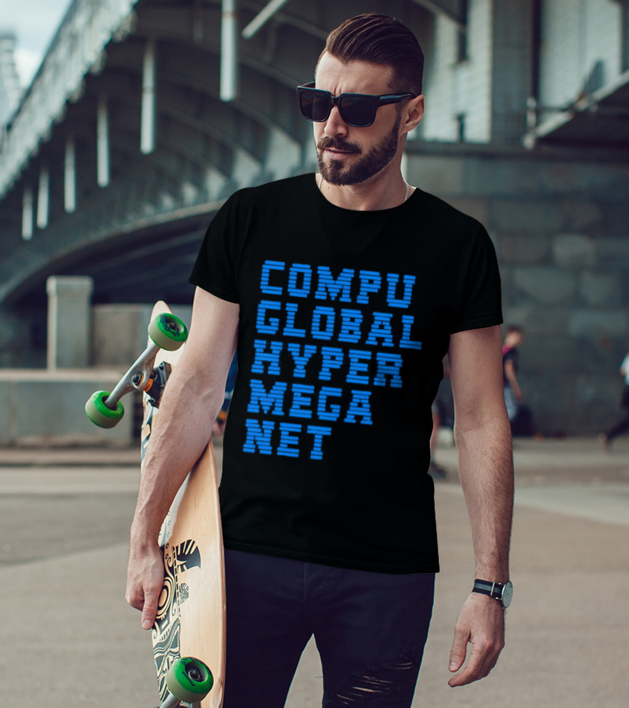 Compu Global Hyper Mega Net The Simpsons T-Shirt
