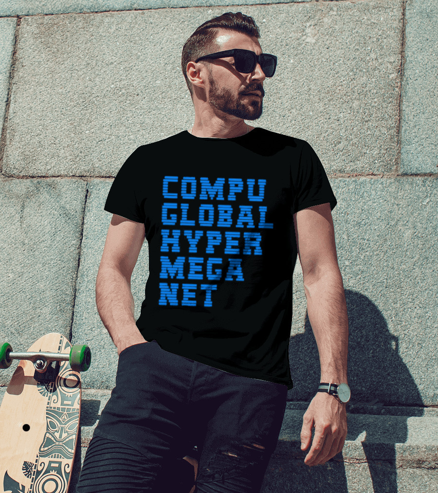 Compu Global Hyper Mega Net The Simpsons T-Shirt