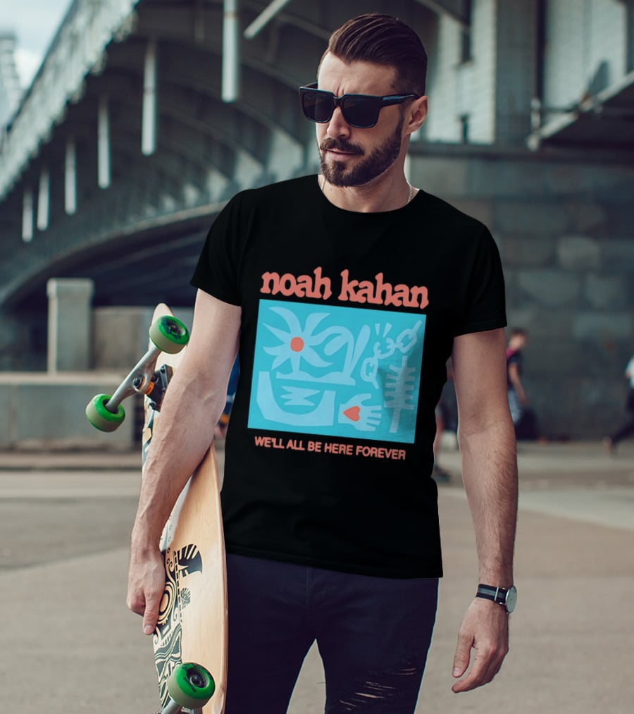 Noah Kahan We'll All Be Here Forever Abstract Symbols And Shapes T-Shirt