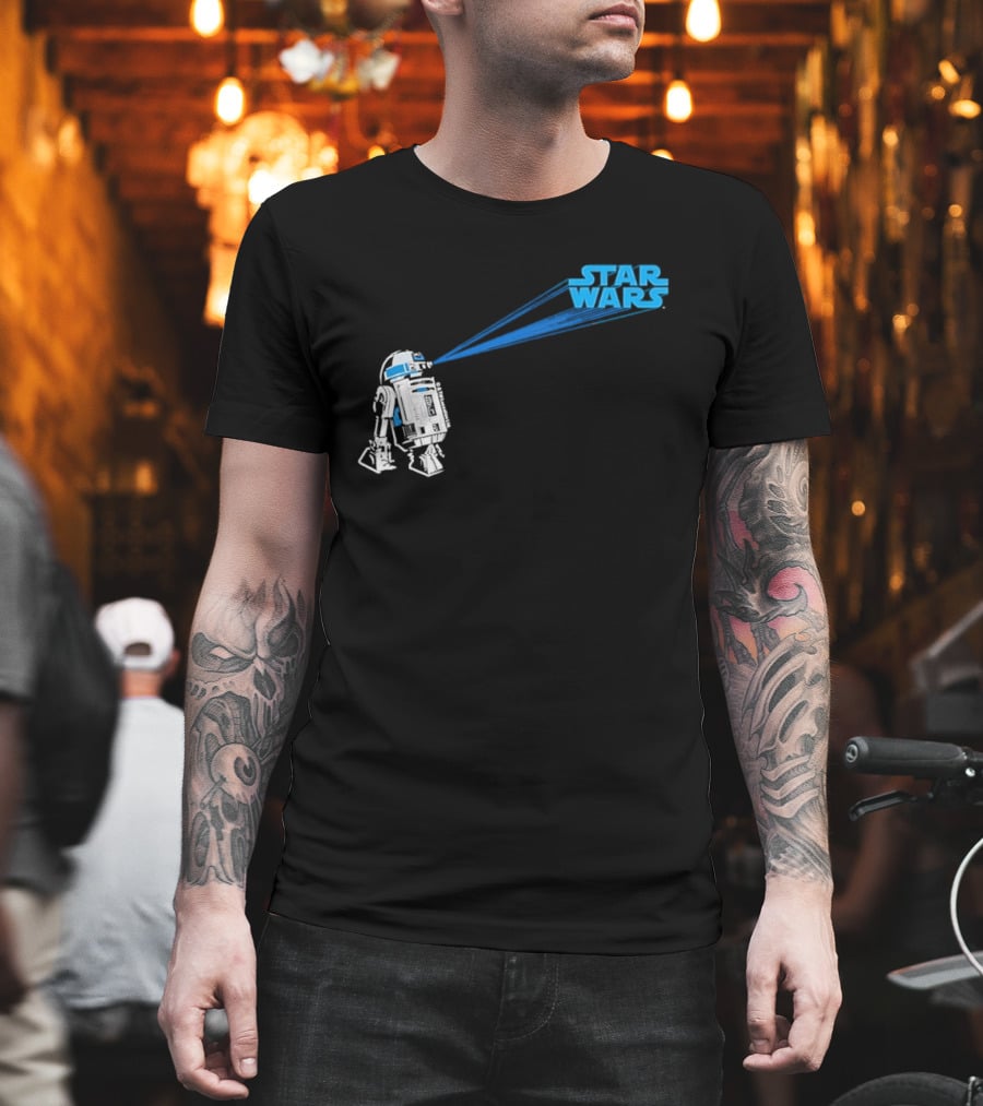 Star Wars R2D2 Projection T-Shirt