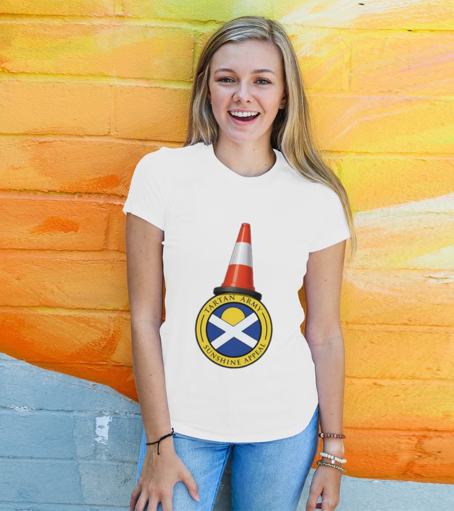 Tartan Army Sunshine Appeal Scotland Football Supporter's T-Shirt