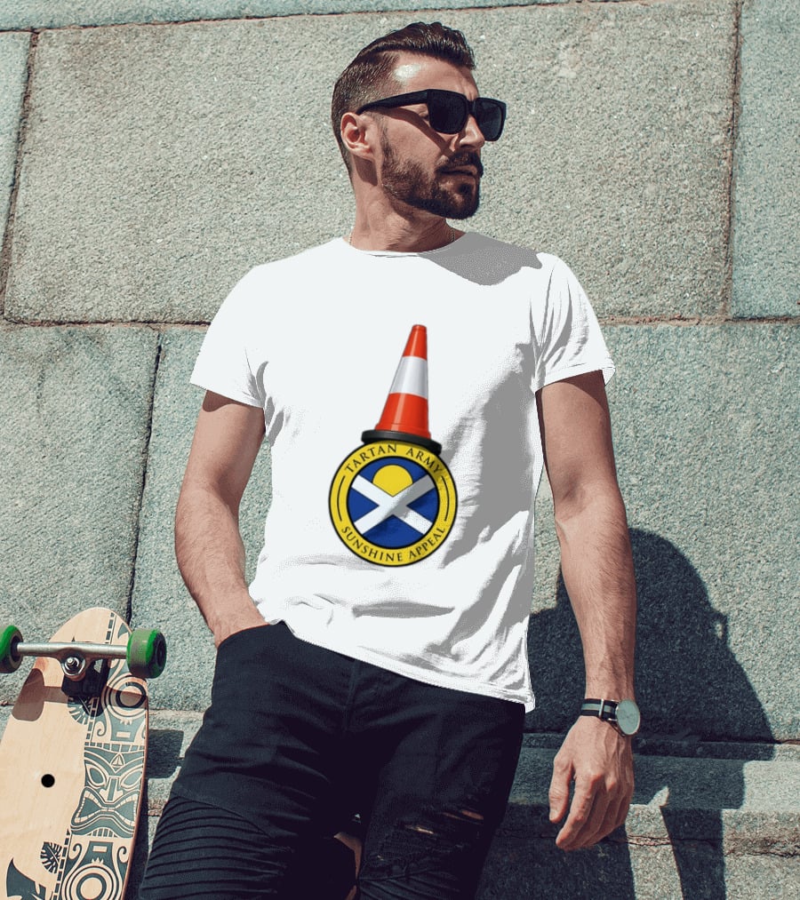 Tartan Army Sunshine Appeal Scotland Football Supporter's T-Shirt