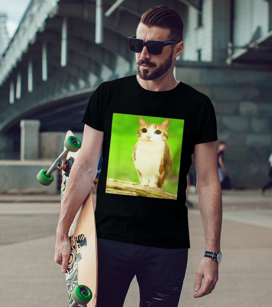 Cat Owl Hybrid Animal Mashup Creature Fusion T-Shirt
