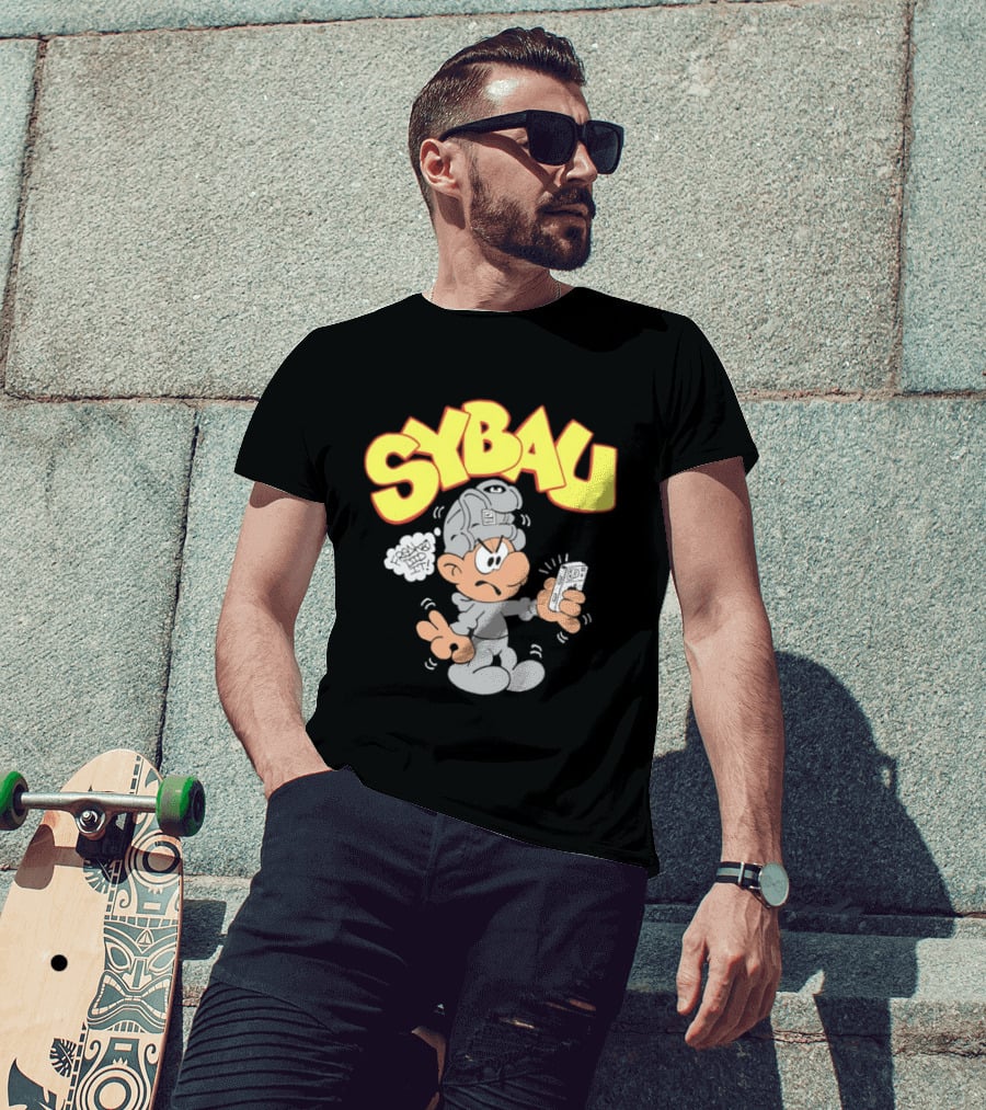 Sybau Freako Did It Cartoon Streetwear T-Shirt