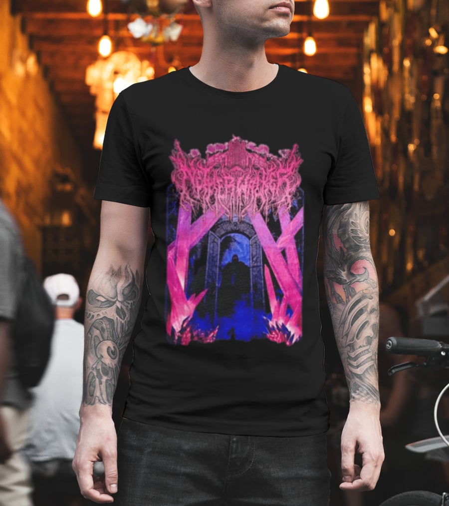 Netherwalker Crystal Knight Gothic Fantasy Portal Enigma T-Shirt