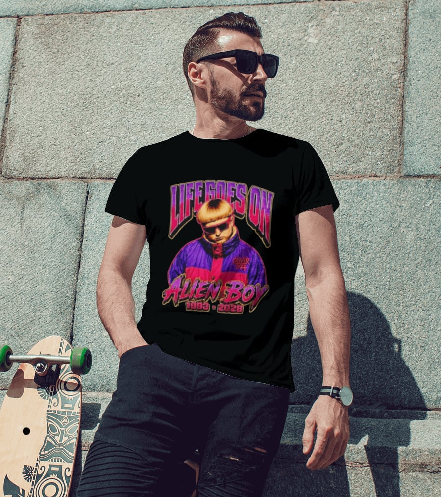 Oliver Tree Life Goes On Alien Boy 1993 2026 T-Shirt