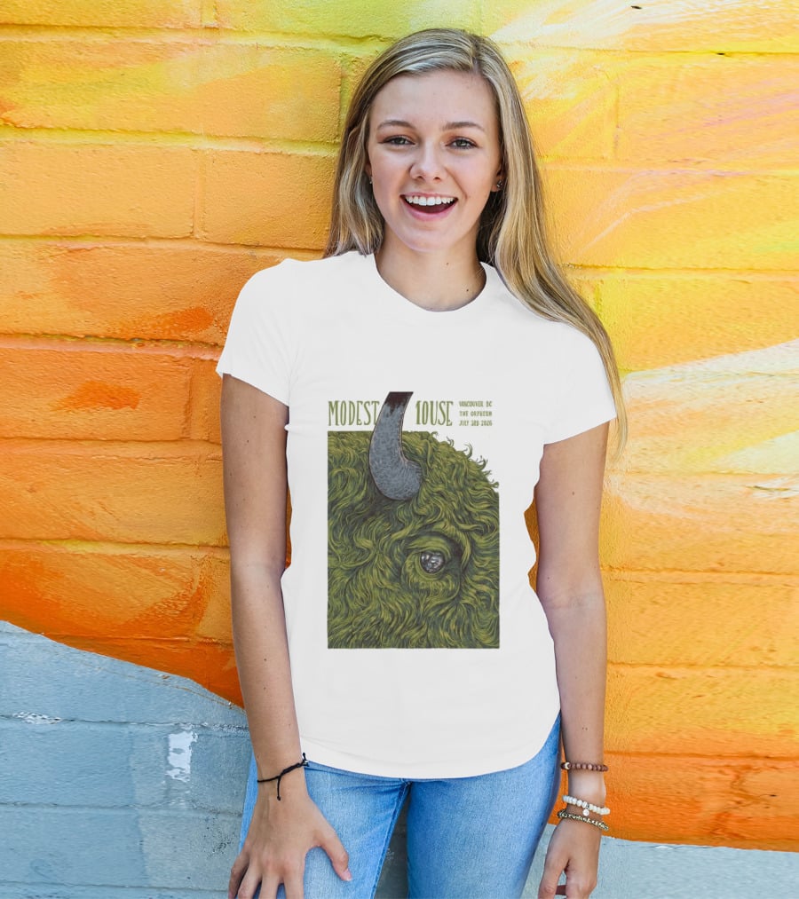 Modest Mouse Vancouver BC The Orpheum July 3 2026 Buffalo T-Shirt