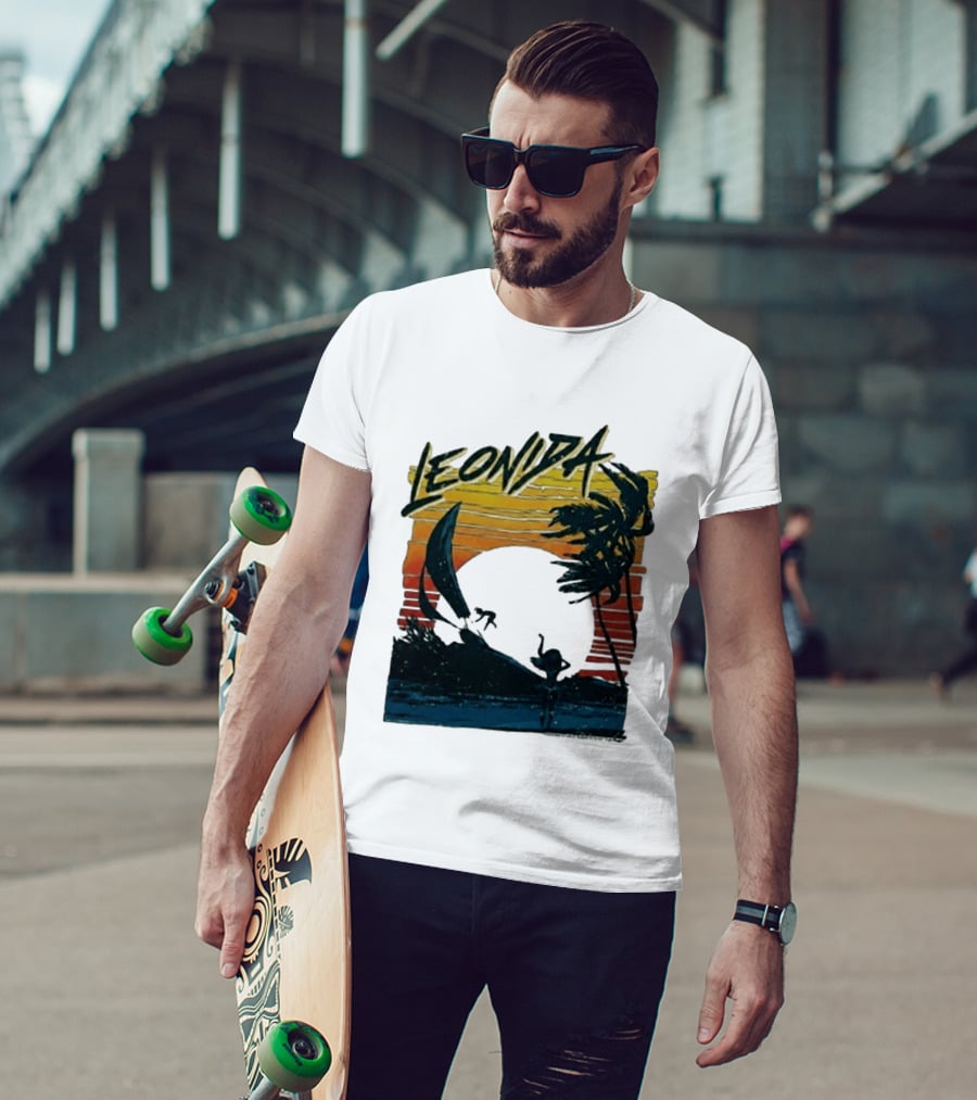 GTA 6 Grand Theft Auto VI Jason Duval LEONIDA Sunset Palm T-Shirt