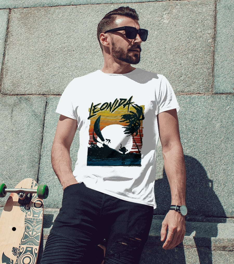 GTA 6 Grand Theft Auto VI Jason Duval LEONIDA Sunset Palm T-Shirt