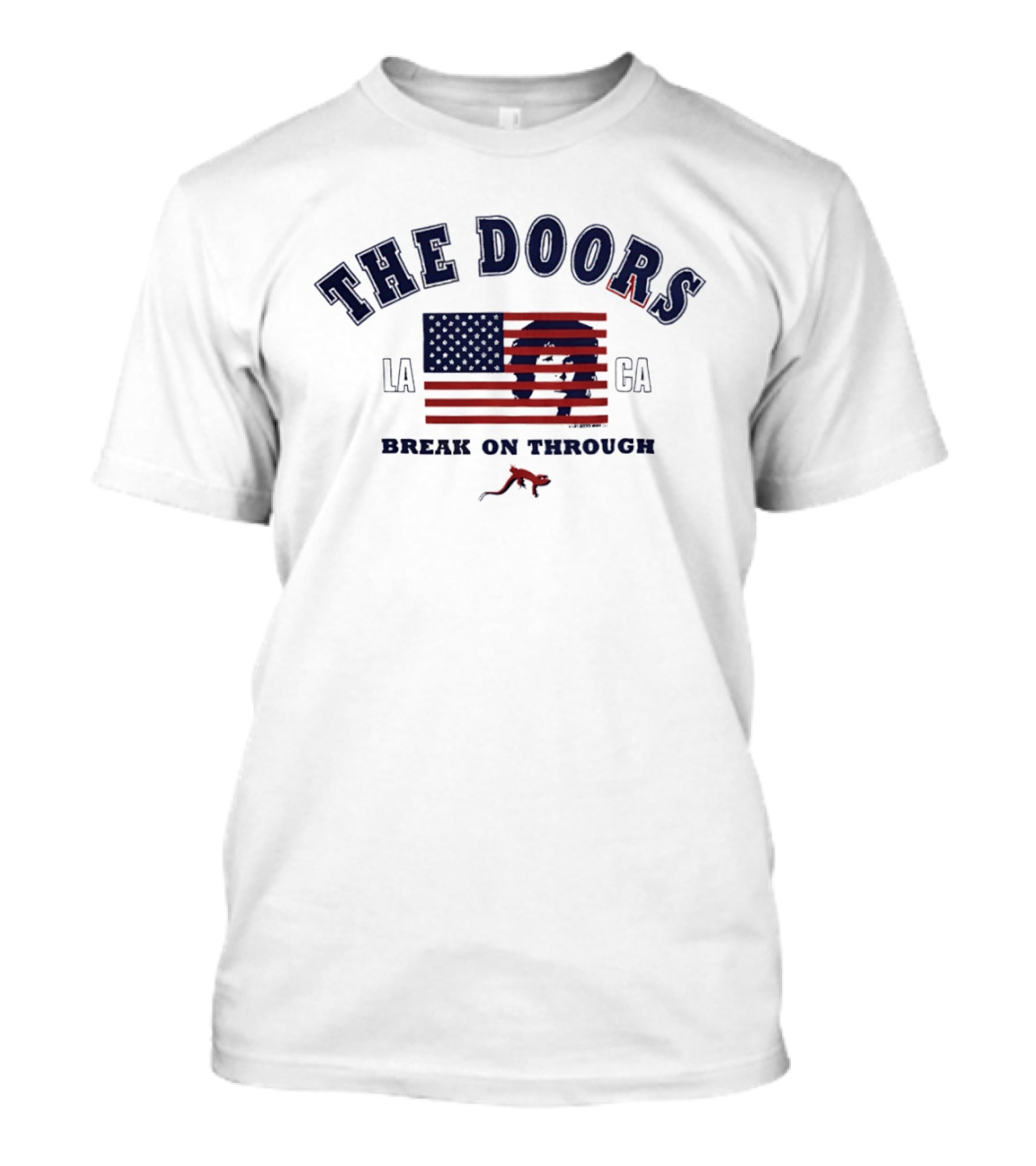 The Doors Break On Through LA CA Flag T-Shirt