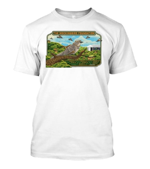 The Mockingbird Foundation Summer Tour 2026 Madison Noblesville Alpharetta Portland George Syracuse Boston T-Shirt
