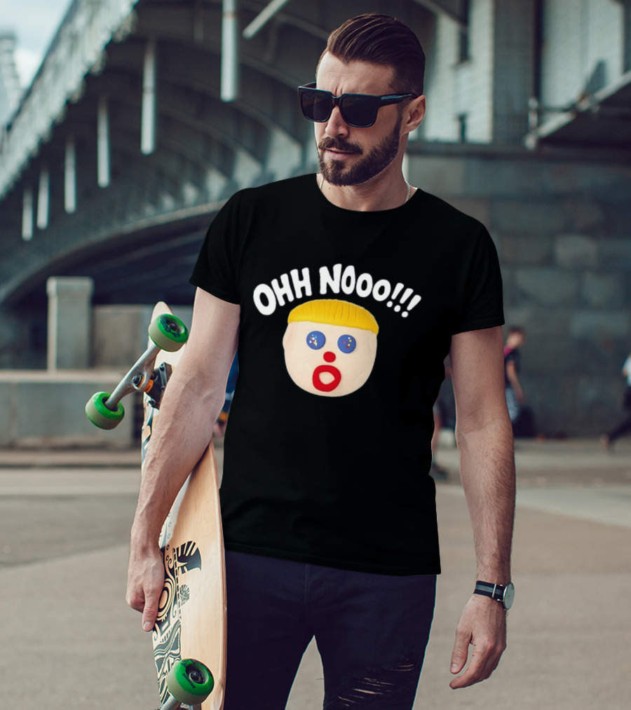 Oh No Mr Bill Iconic Claymation Face And Catchphrase From Classic TV Show T-Shirt