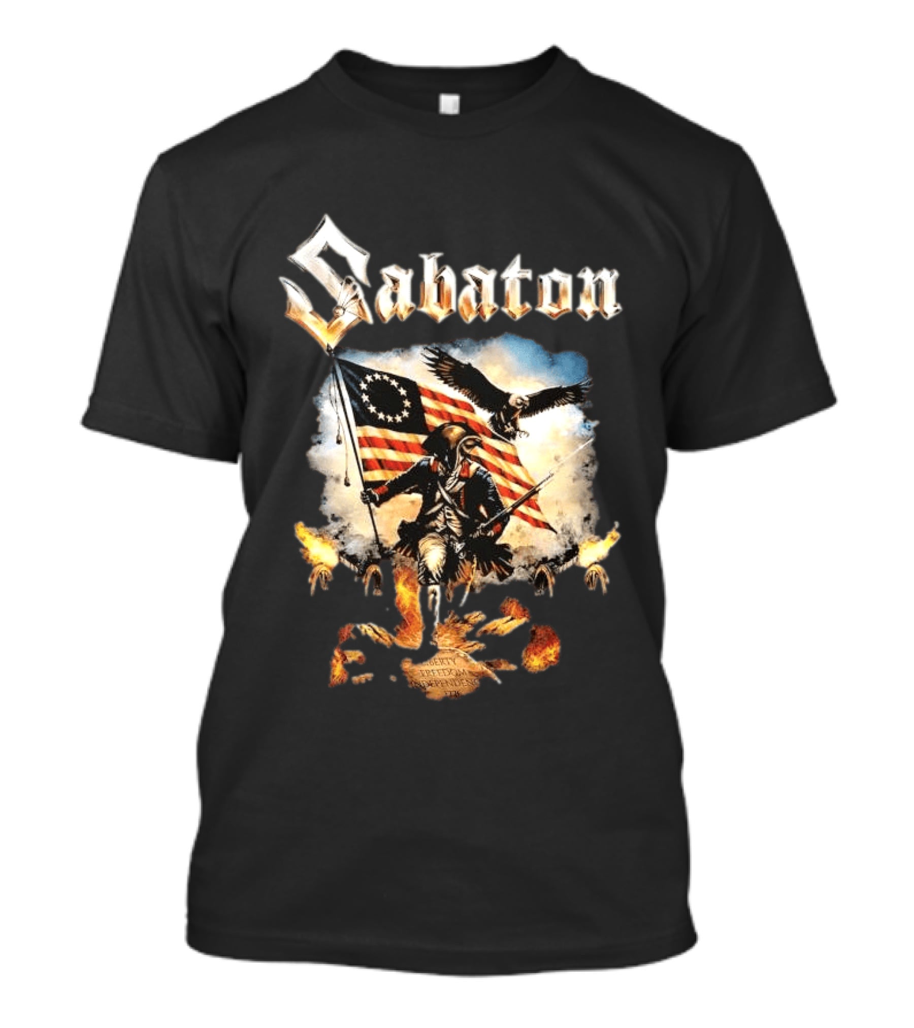 Sabaton Liberty Of Death USA 4th Of July 2026 Independence Freedom T-Shirt