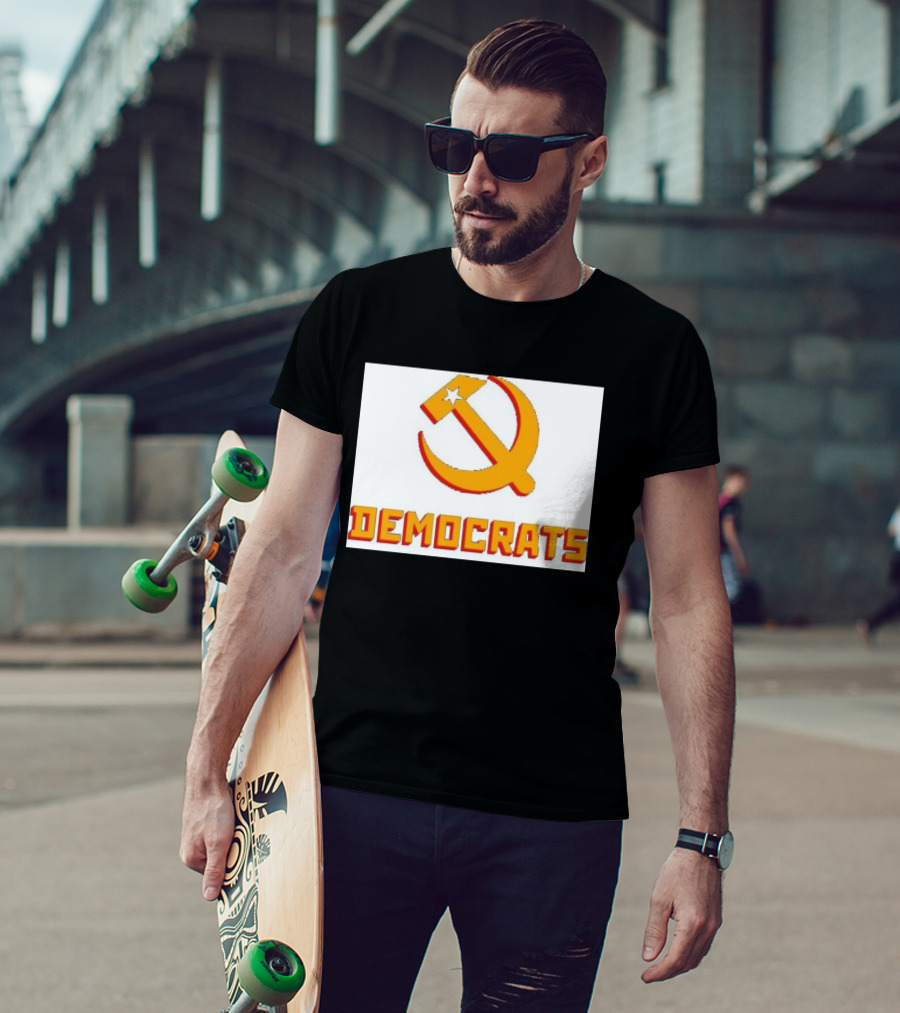 Zohran's Communist Democrats Hammer And Sickle T-Shirt