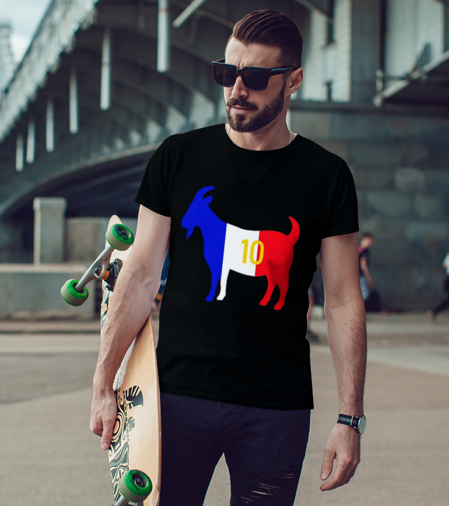 France Goat 10 Kylian Mbappe French Football Soccer Legend T-Shirt
