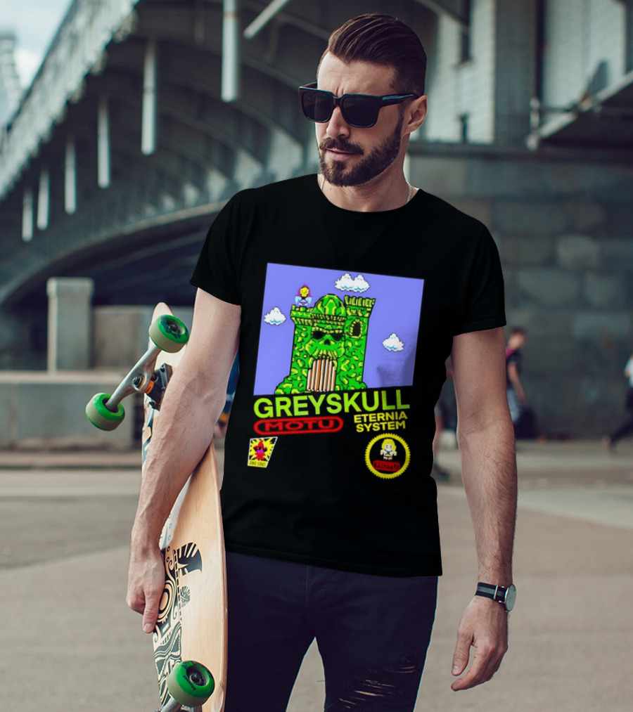 Greyskull Eternia System Motu Orko Series Castle T-Shirt