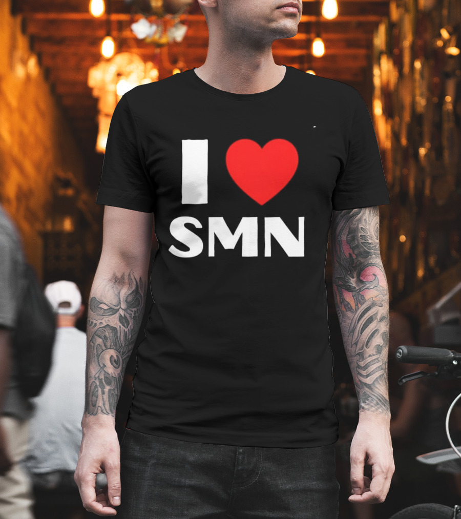 I Love SMN Heart T-Shirt