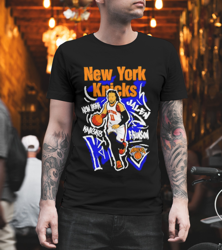 New York Knicks Jalen Brunson MVP Players NBA Basketball T-Shirt