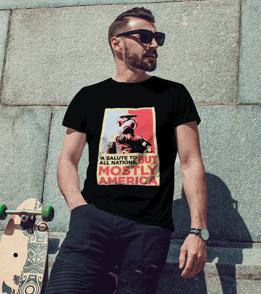 Sam The Eagle A Salute To All Nations But Mostly America Muppets T-Shirt