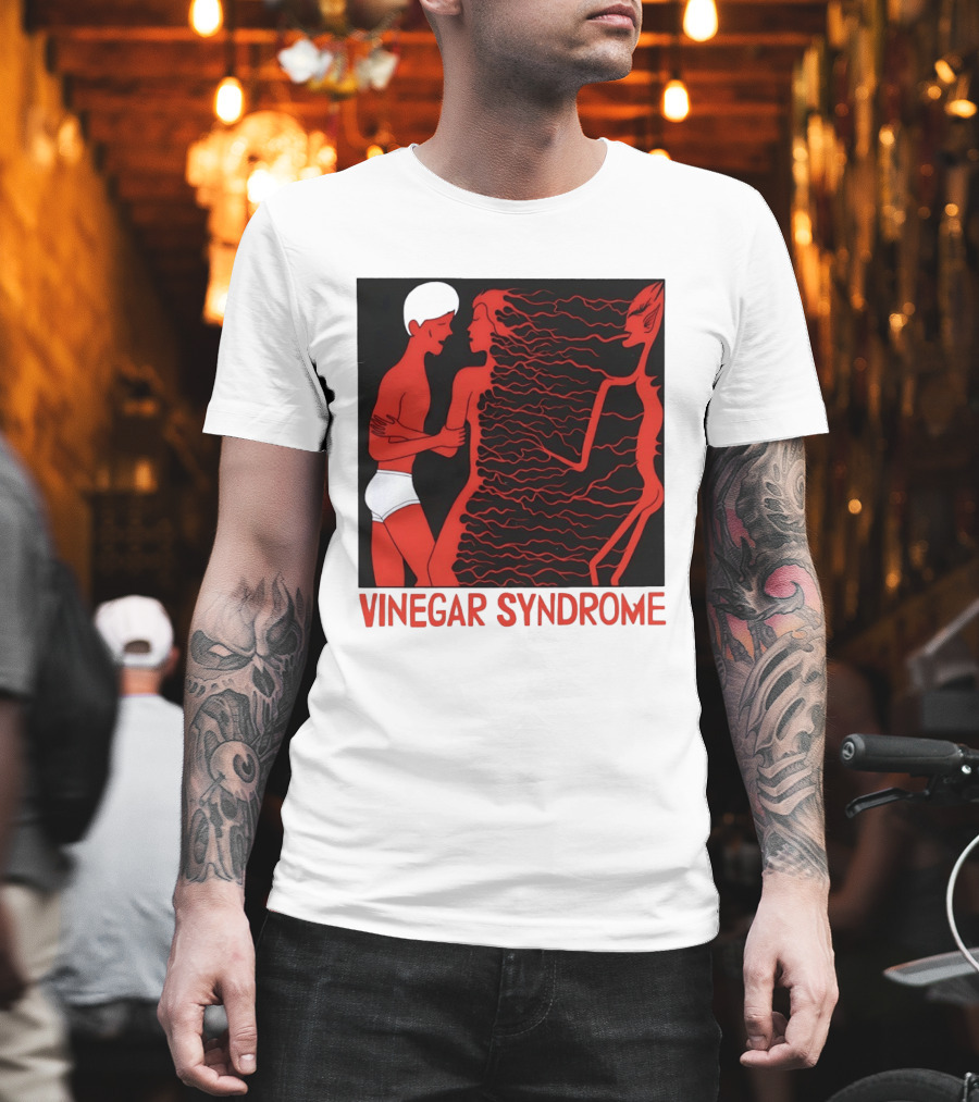 Vinegar Syndrome Cult Film Horror Home Video Vintage Aesthetic T-Shirt