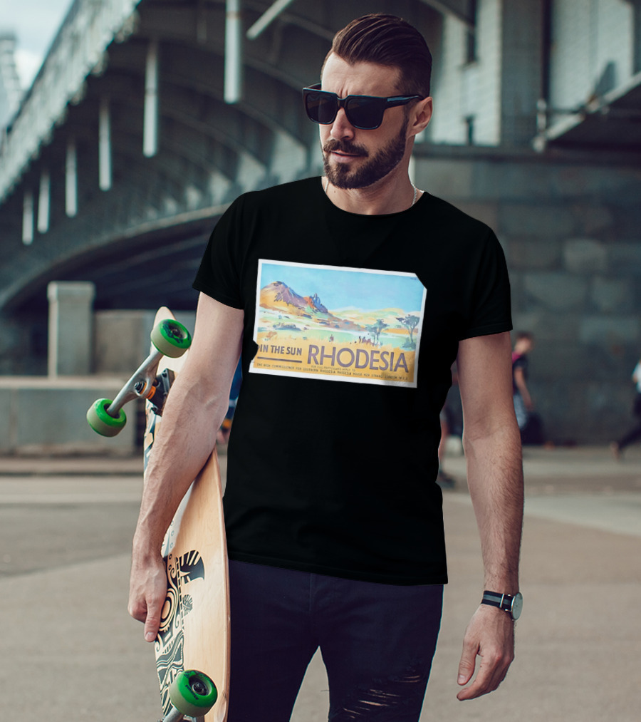 In The Sun Rhodesia The High Commissioner For Southern Rhodesia House London Travel T-Shirt