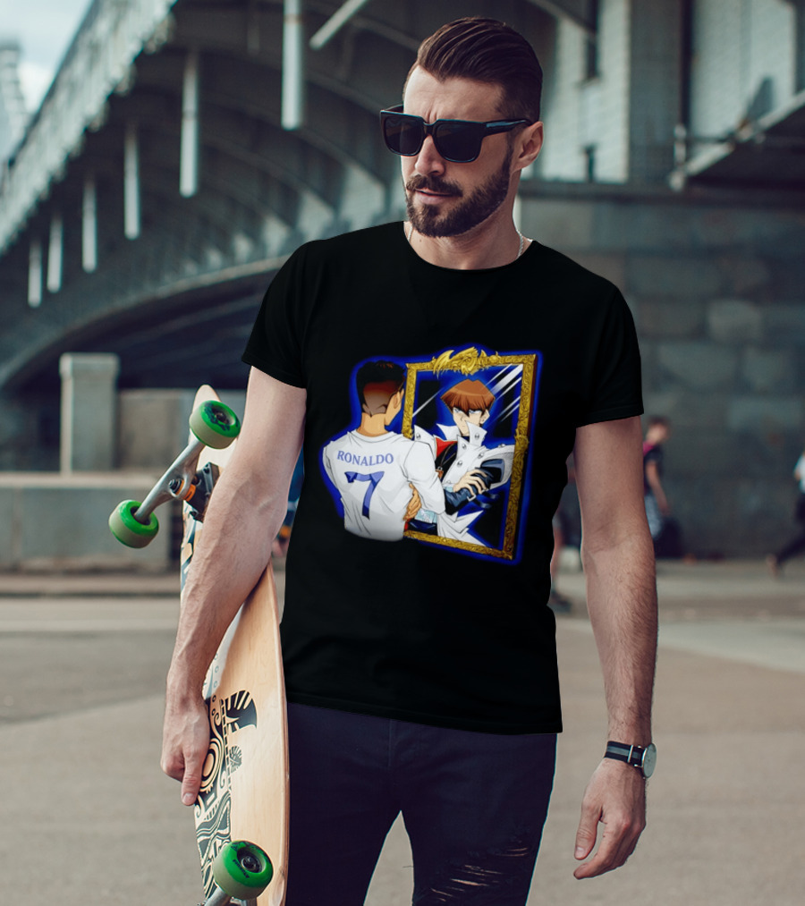 Ronaldo 7 Reflects Seto Kaiba Mirror T-Shirt