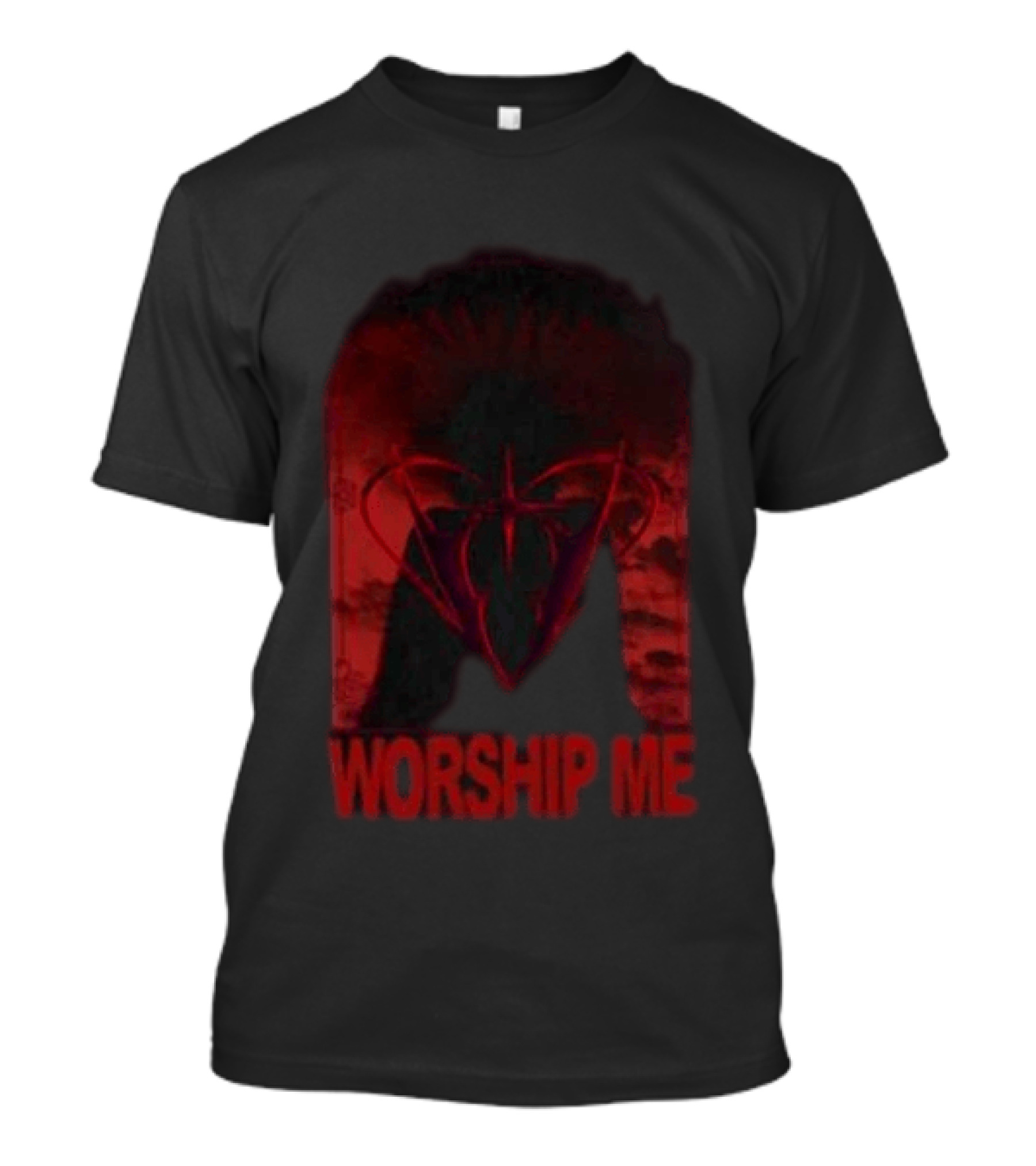 Magnolia Park Worship Me Red Heart T-Shirt