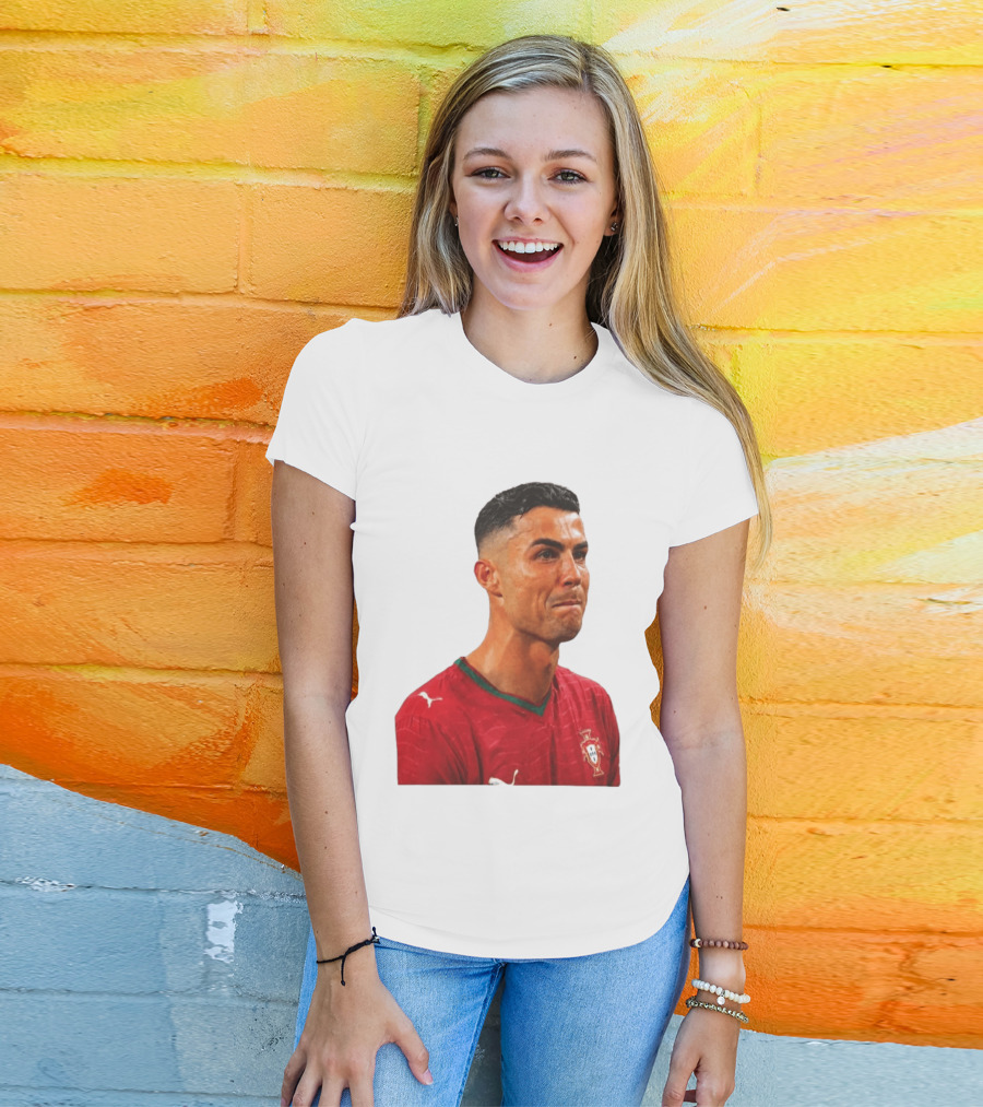 Cristiano Ronaldo Portugal Emotional Moment T-Shirt