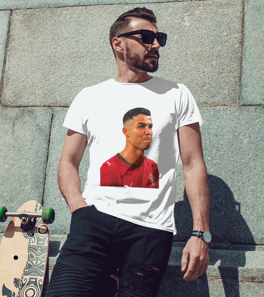 Cristiano Ronaldo Portugal Emotional Moment T-Shirt