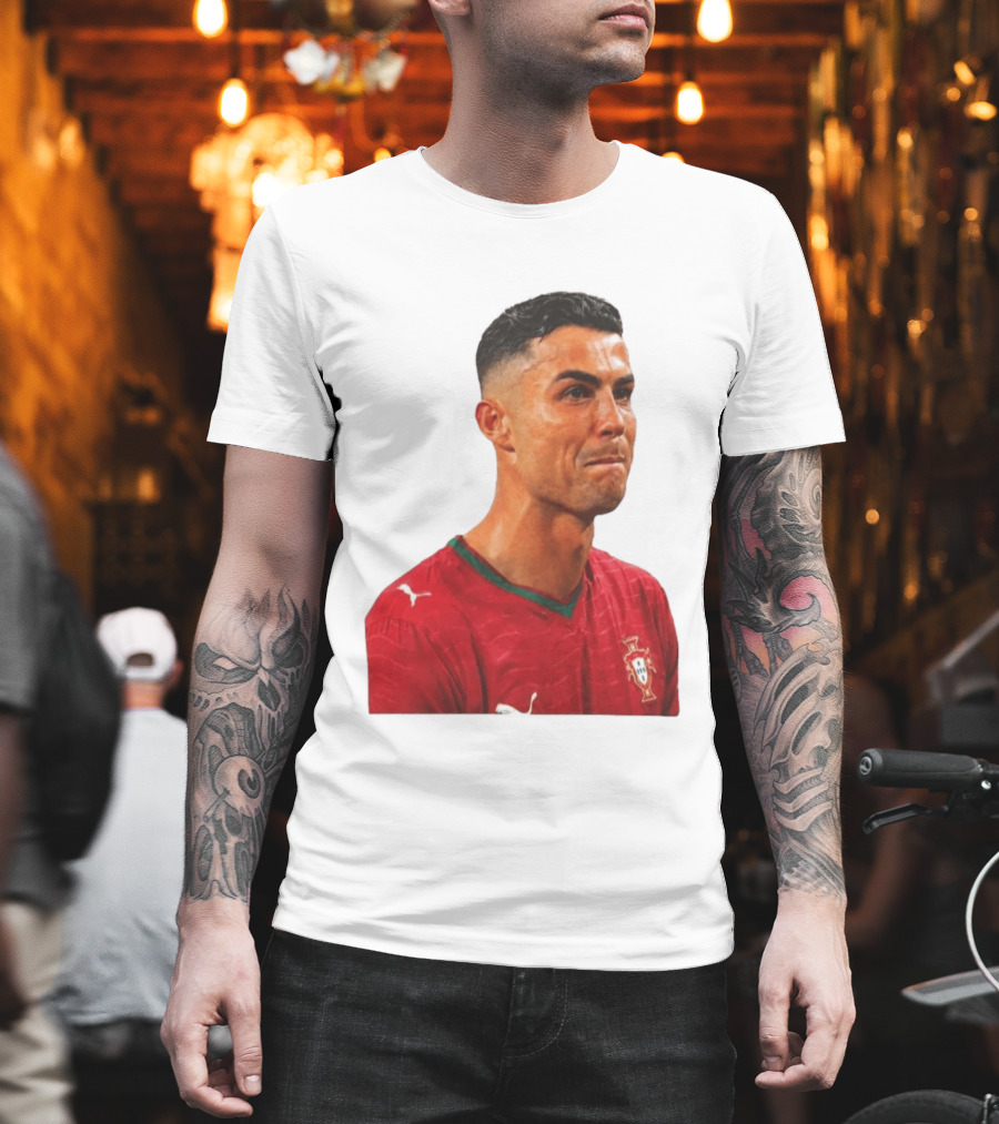 Cristiano Ronaldo Portugal Emotional Moment T-Shirt