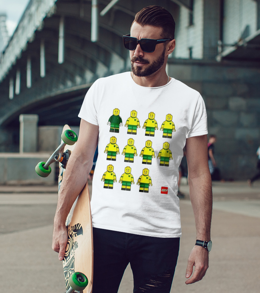 Norwich City F.C. Lego Minifigures Team Formation T-Shirt