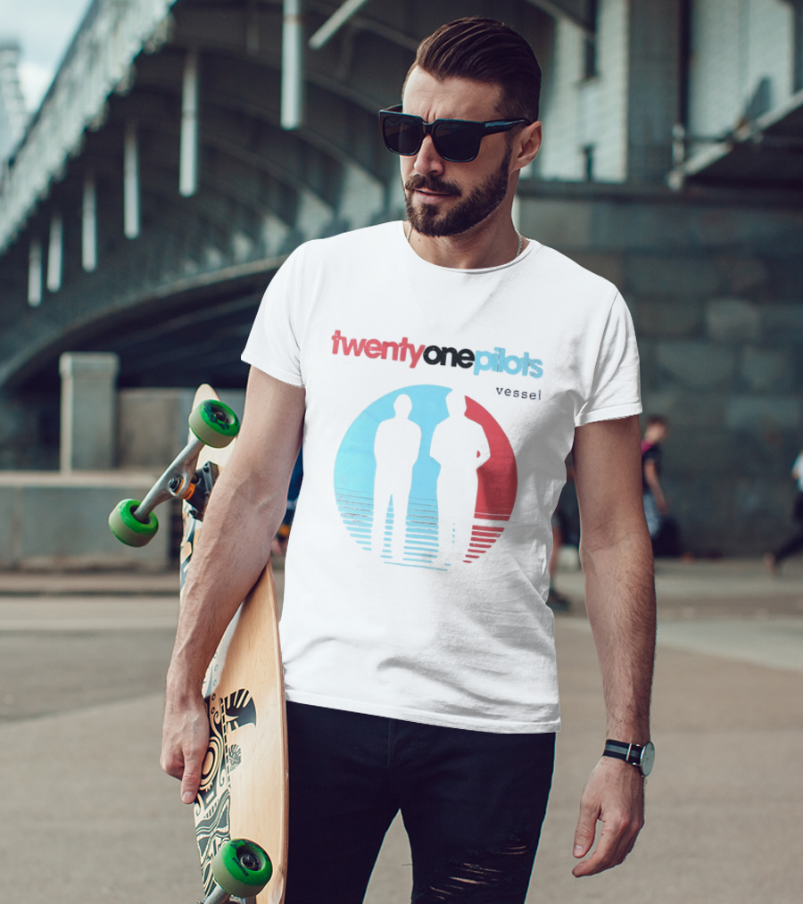 Twenty One Pilots Vessel Silhouettes Tyler Joseph T-Shirt