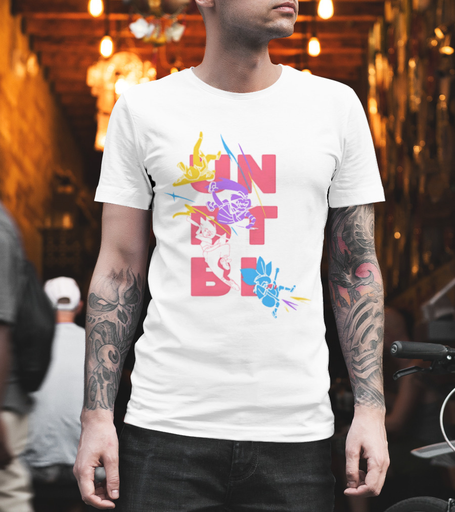 Unbeatable Anime Collage Manga Colorful T-Shirt