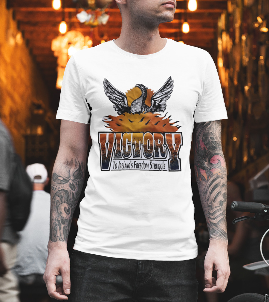 Victory Ireland Freedom Struggle Phoenix Wings Rising T-Shirt