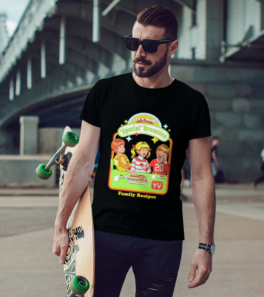 Let's Make Special Brownies As Seen On TV Family Recipes T-Shirt