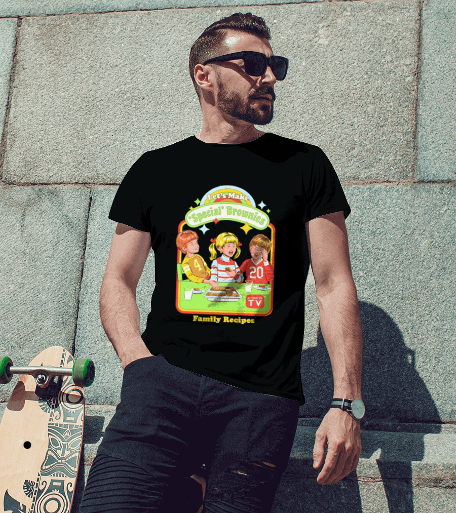 Let's Make Special Brownies As Seen On TV Family Recipes T-Shirt