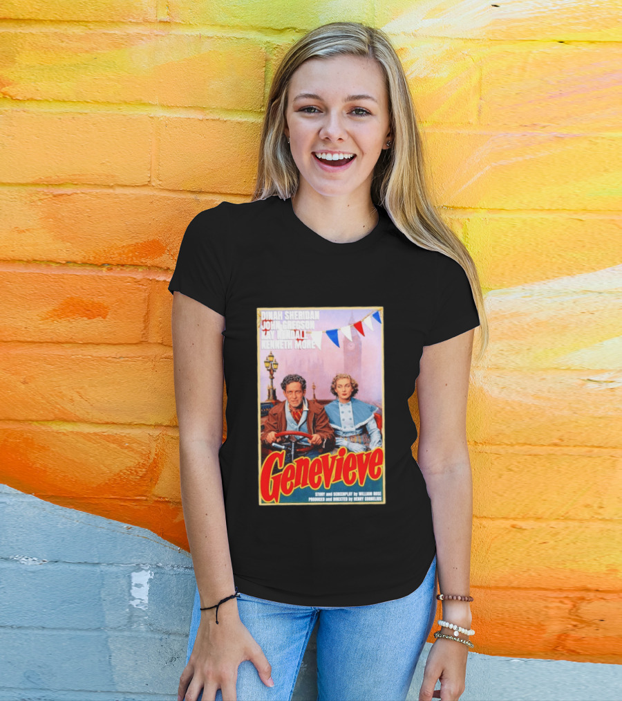 Dinah Sheridan John Gregson Kay Kendall Kenneth More Genevieve Movie T-Shirt